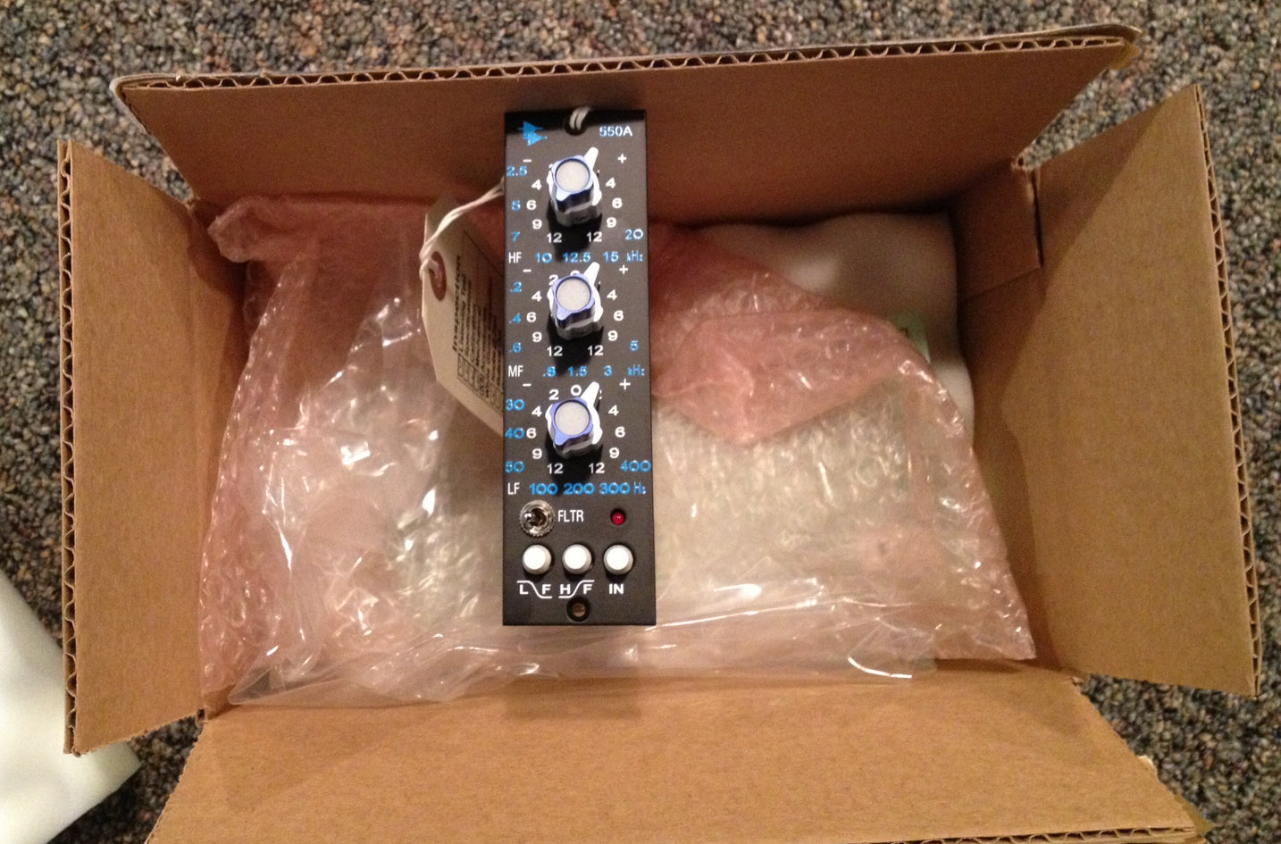 API 550A Discrete 500-Series 3-Band Equalizer