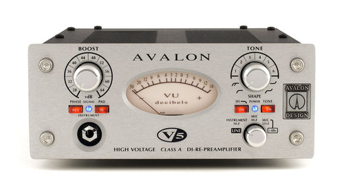 Avalon V5 Pure Class A DI-RE-Microphone Preamplifier