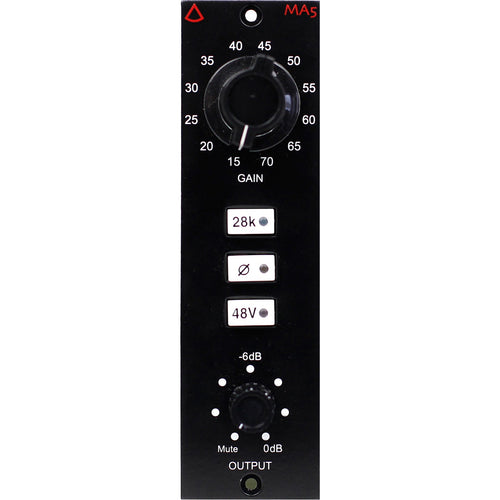 Avedis MA5 500 Series Mic Pre - Red Knobs
