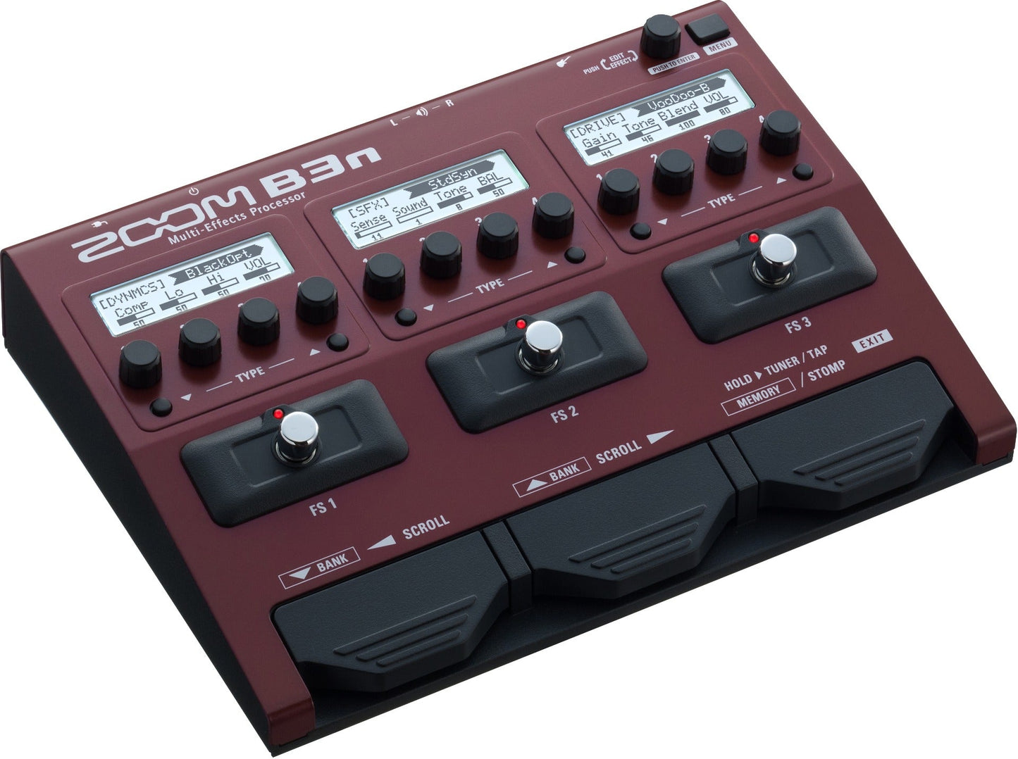 Zoom B3n Multi-Effects Processor for Bassists