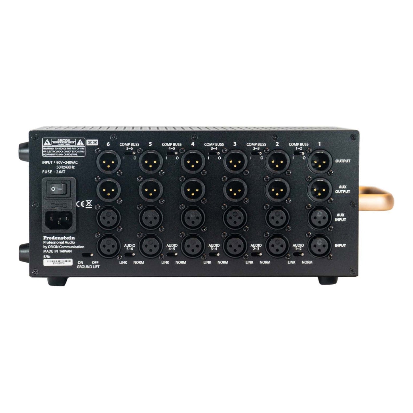 Fredenstein Bento 6S 6-Slot 500-Series Chassis