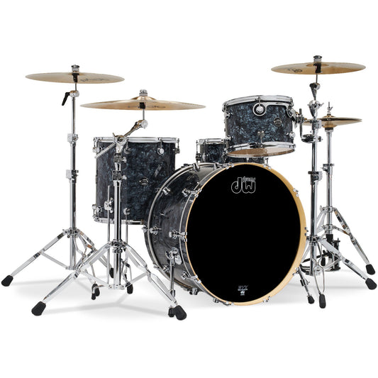 Drum Workshop Performance Series 4-Piece Shell Pack - Black Diamond