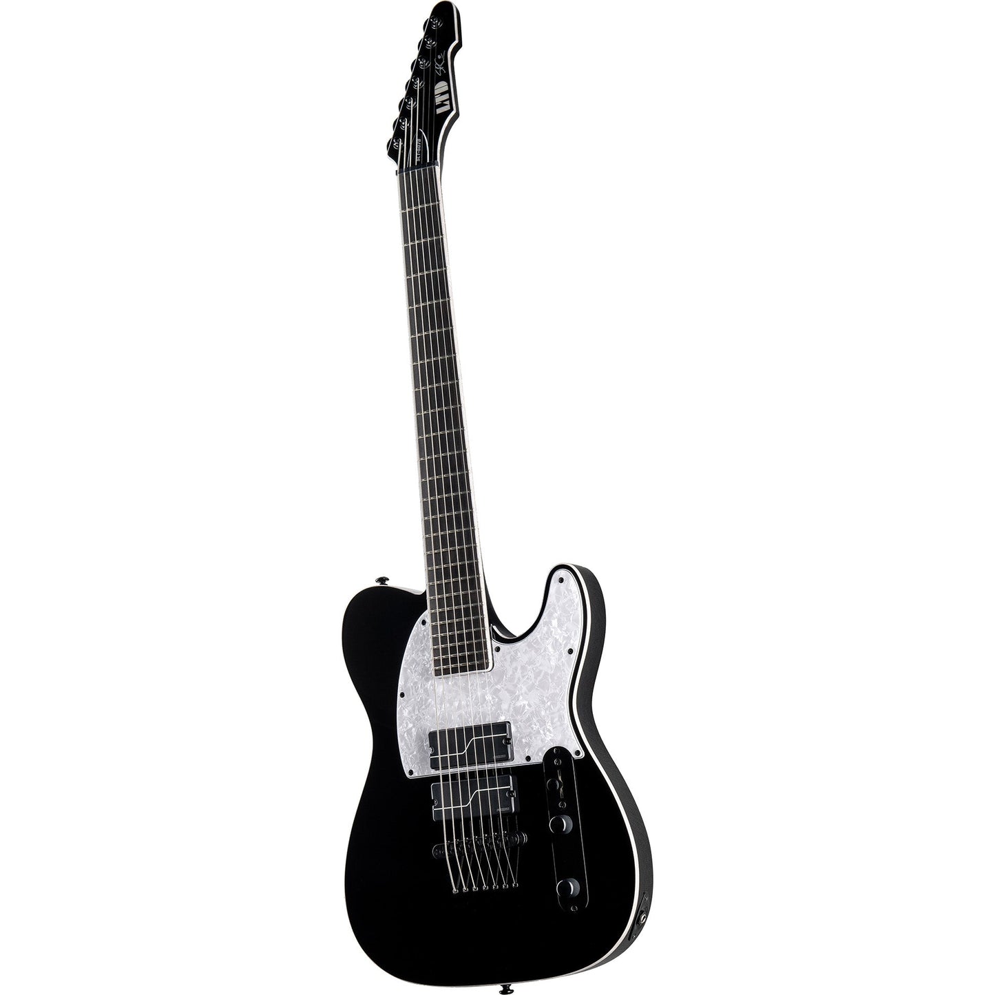 ESP LTD SCT-607B Stephan Carpenter Signature 7-String Electric Guitar, Black