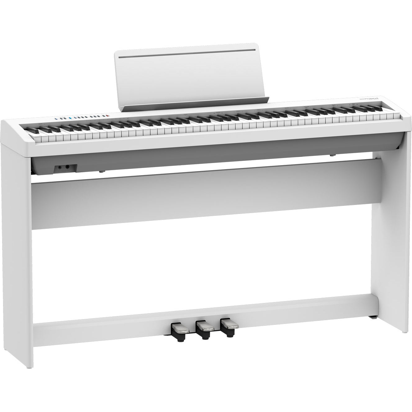 Roland FP-30X-WH Portable Piano w/ Built in Speakers, Bluetooth - White