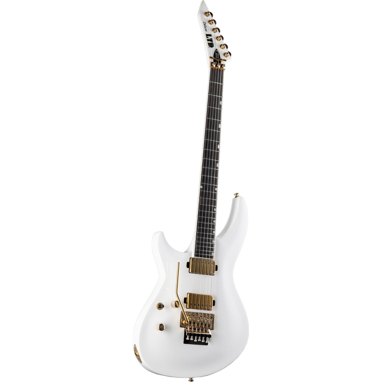 ESP LTD H3-1000FR Left Handed Electric Guitar, Snow White