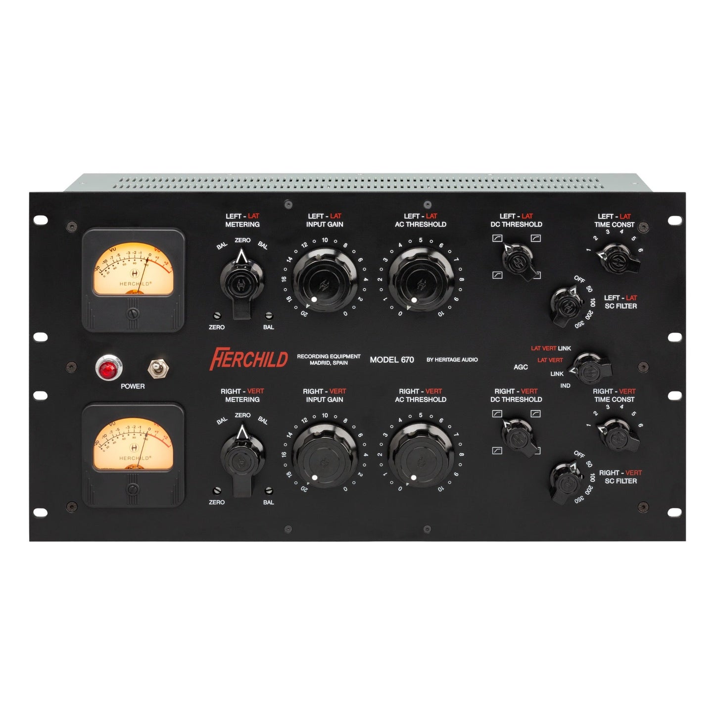 Heritage Audio HERCHILD - Model 670 Tube-Based Audio Compressor