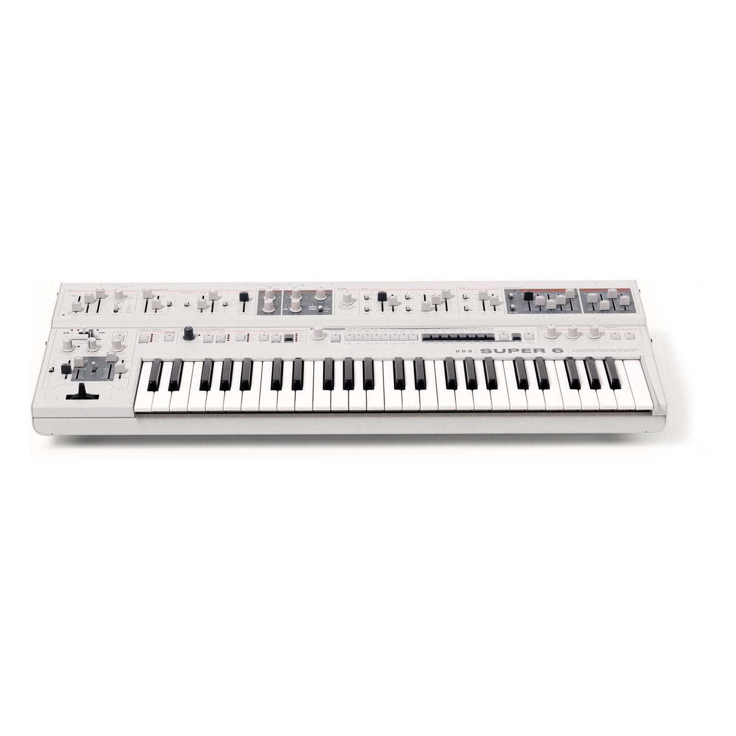 UDO Audio Super 6 Polyphonic Synthesizer Limited Edition White