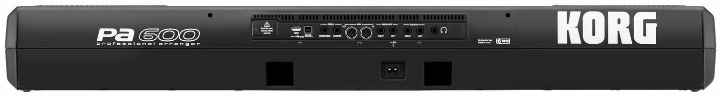 Korg PA600 61-Key Professional Arranger Keyboard