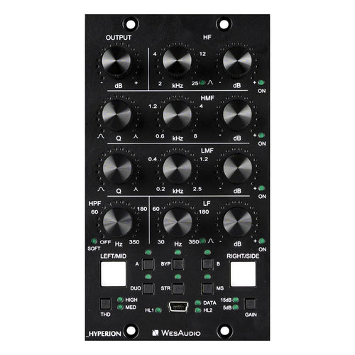 WesAudio NG500 Hyperion Eclipse - Limited Edition 500 Fully Analog Parametric EQ