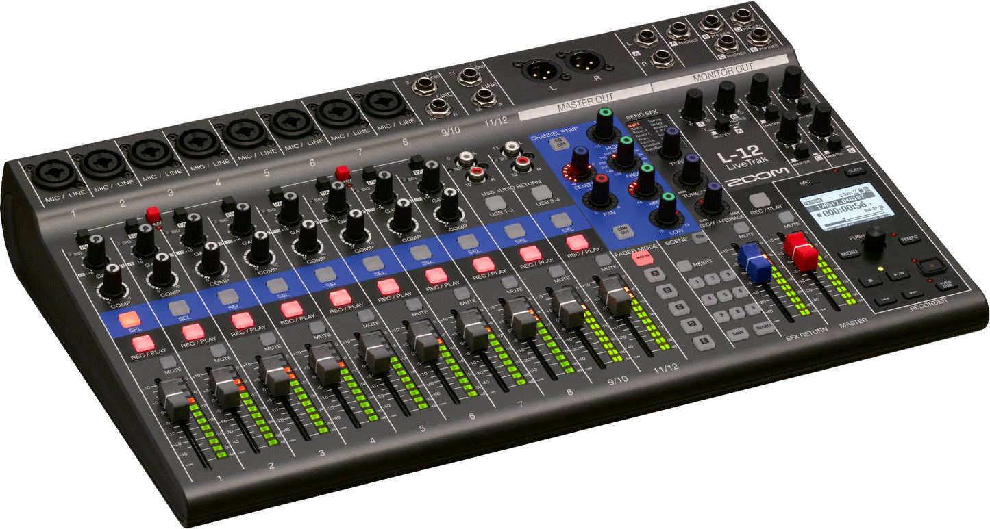 Zoom LiveTrak L-12 Digital Mixer