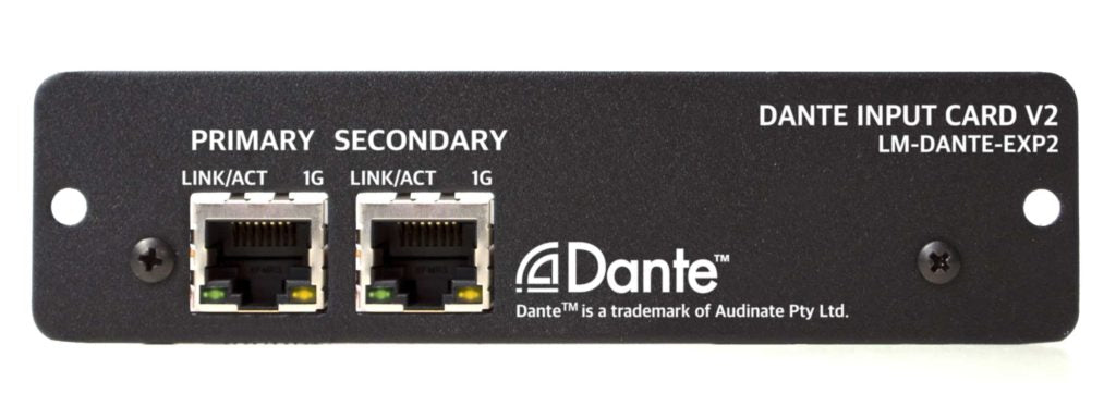 LiveMix LM-DANTE-EXP2 Dante Option Card