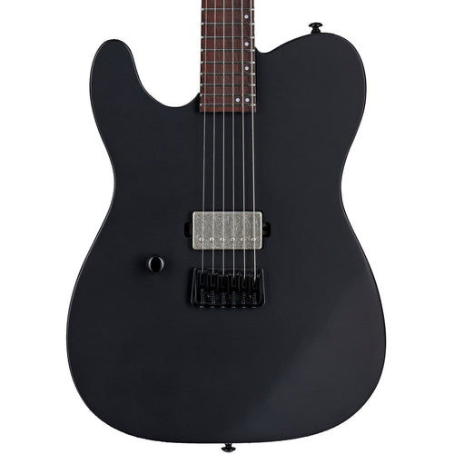 ESP LTD TE-201 Left Handed Electric Guitar, Black Satin