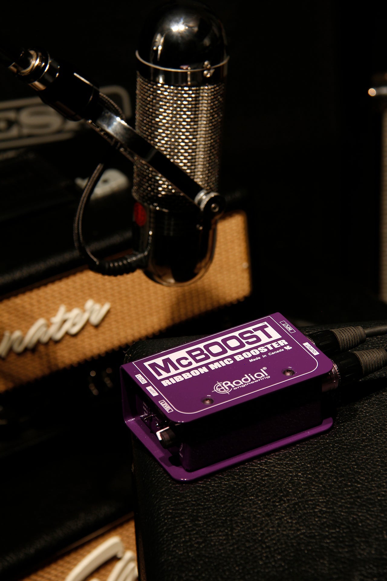 Radial McBoost Microphone Signal Intensifier