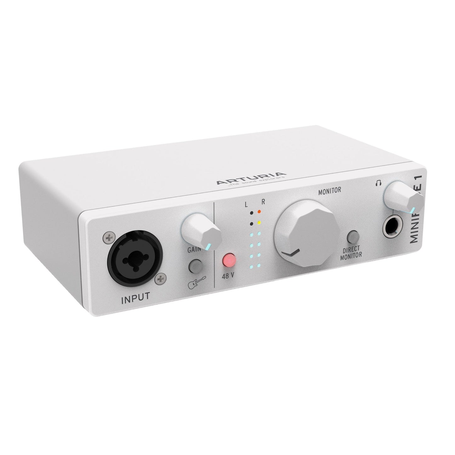 Arturia MiniFuse 1 USB-C Audio Interface - White