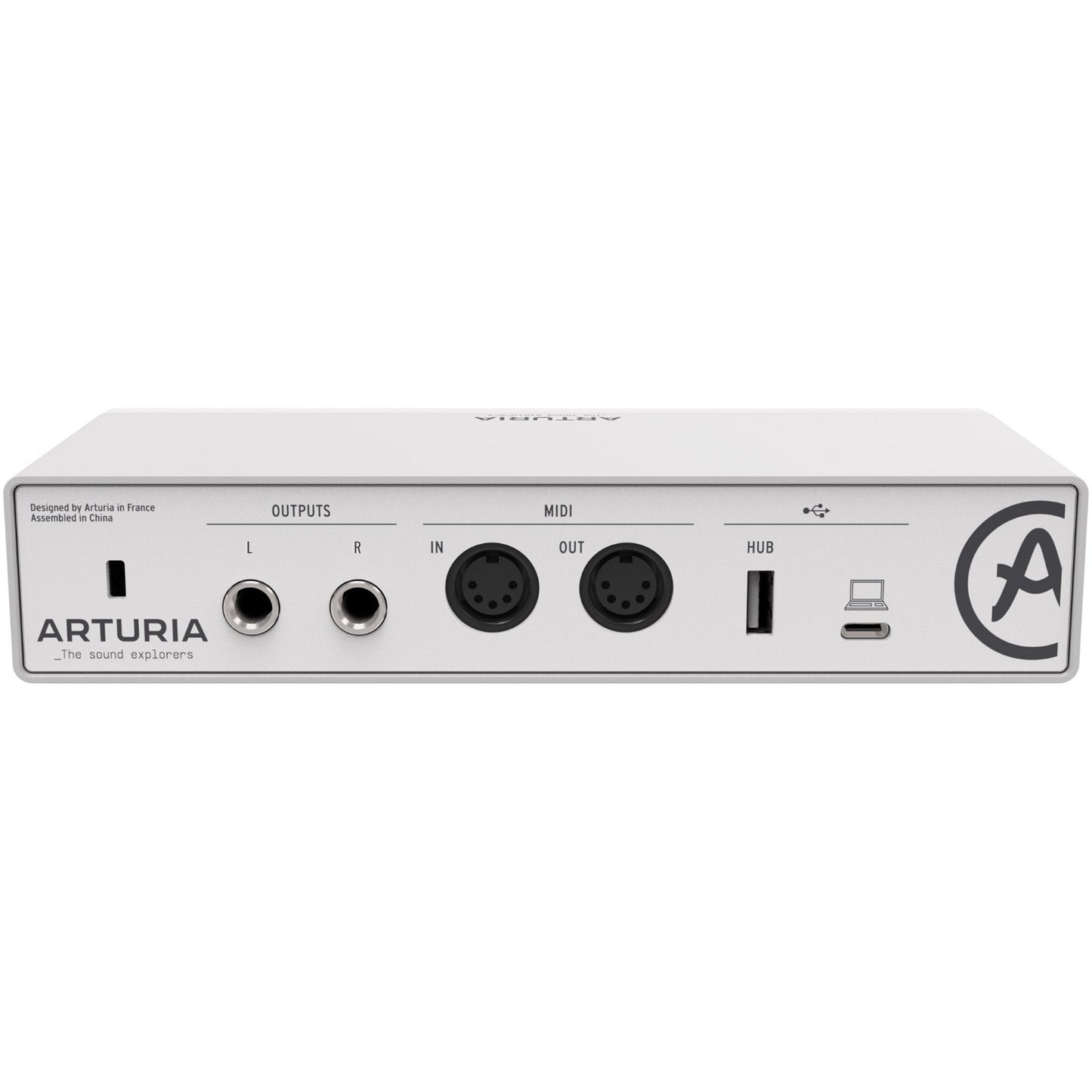 Arturia MiniFuse 2 USB-C Audio Interface - White