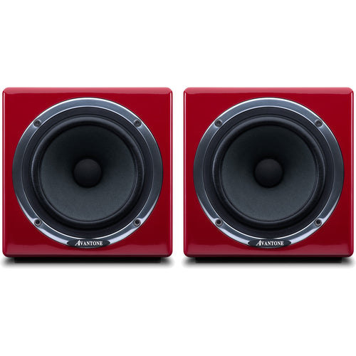 Avantone MixCube Active 10th Anniversary Red Mini Reference Monitors (Pair)