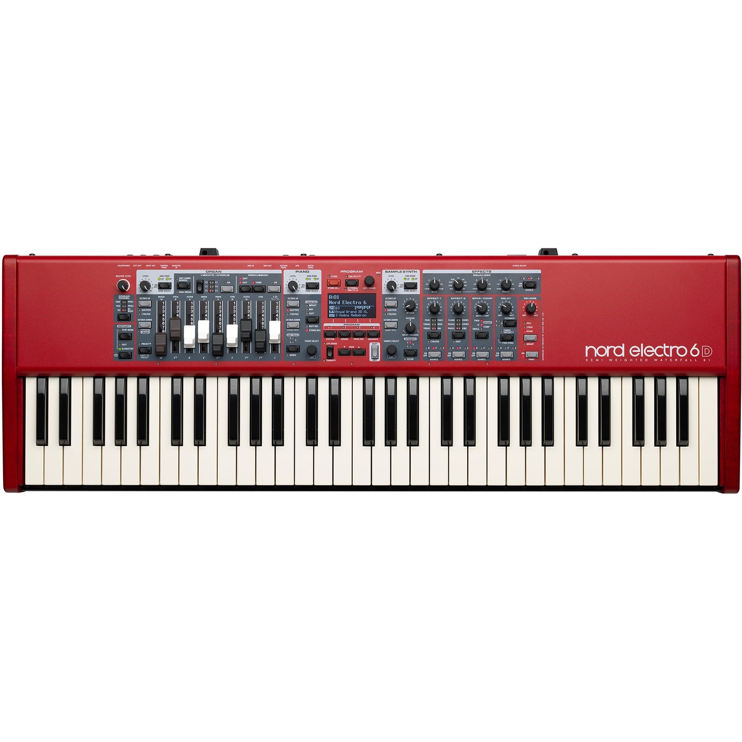 Nord Electro 6D 61 Keyboard with 61-note Semi-Weighted Waterfall Keybed