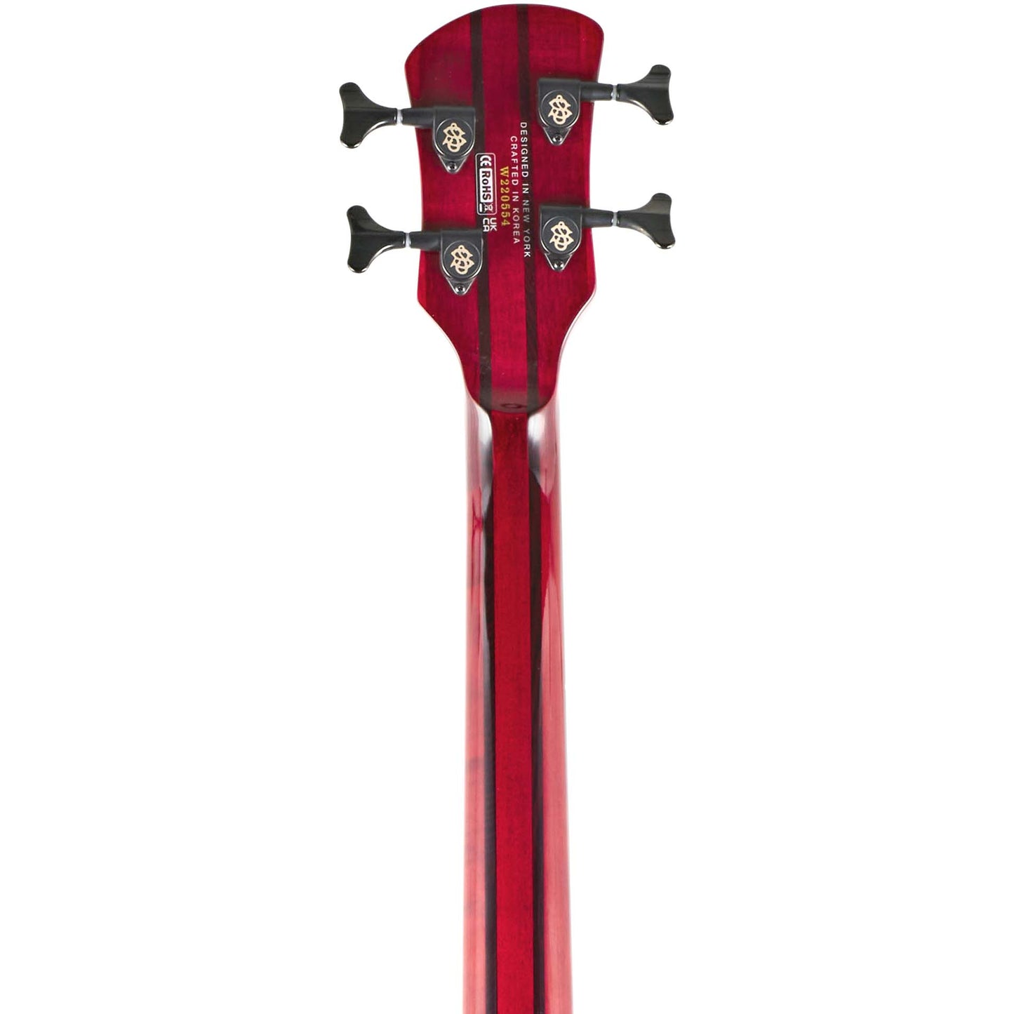 Spector NS Dimension 4 Electric Bass in Inferno Red Gloss
