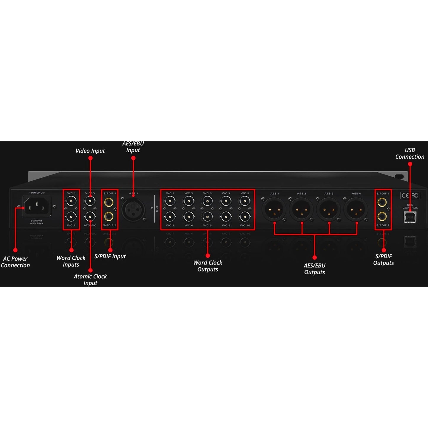 Antelope Audio OCX HD High Resolution Master Clock