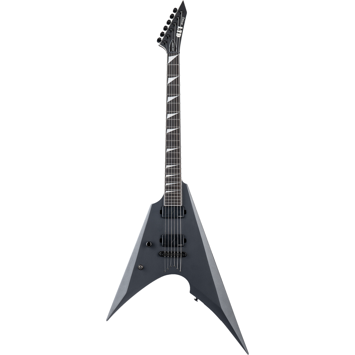 ESP LTD Arrow-1000NT Left Handed Electric Guitar, Charcoal Metallic Satin