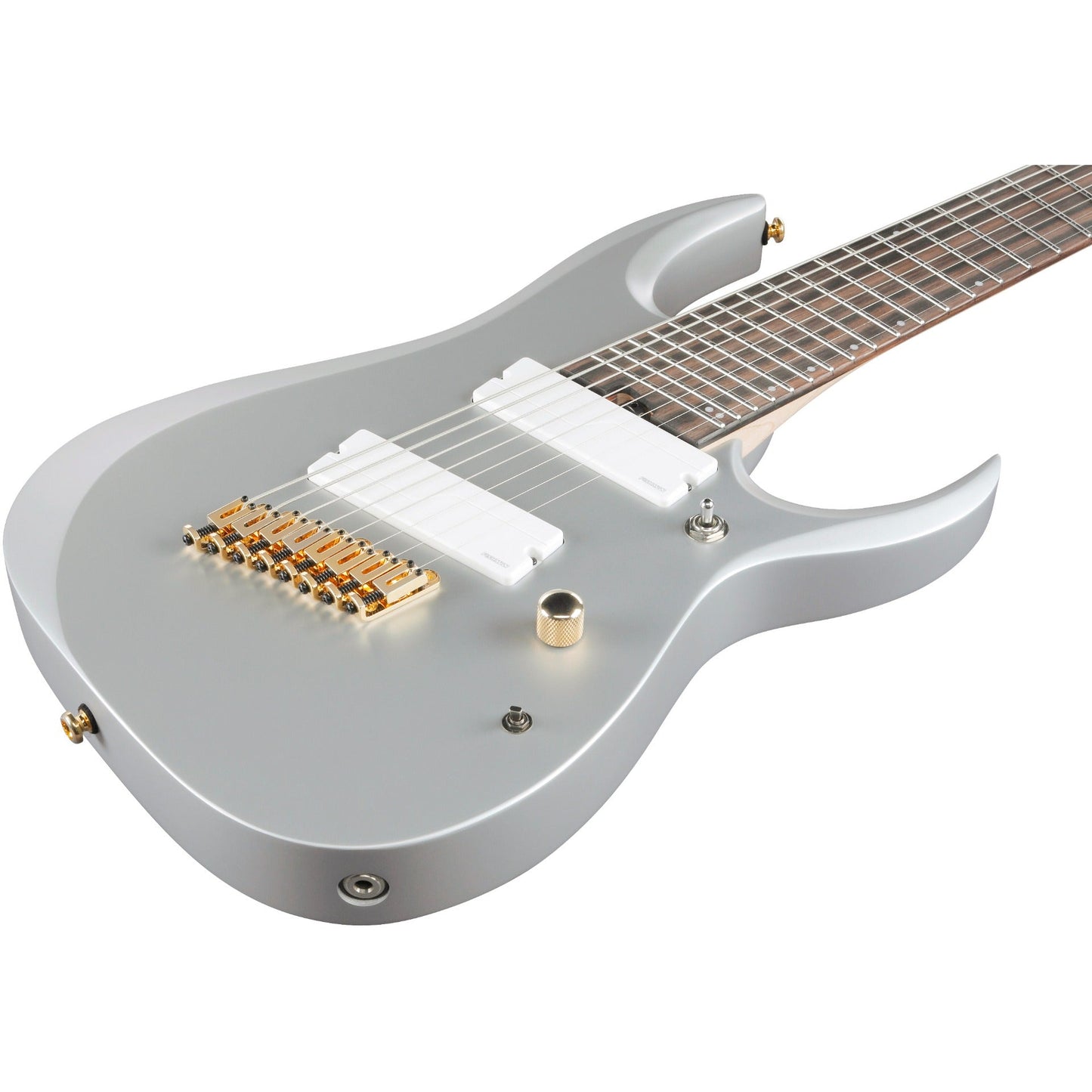 Ibanez RGDMS8 Multi-Scale 8-String Electric Guitar - Classic Silver Matte
