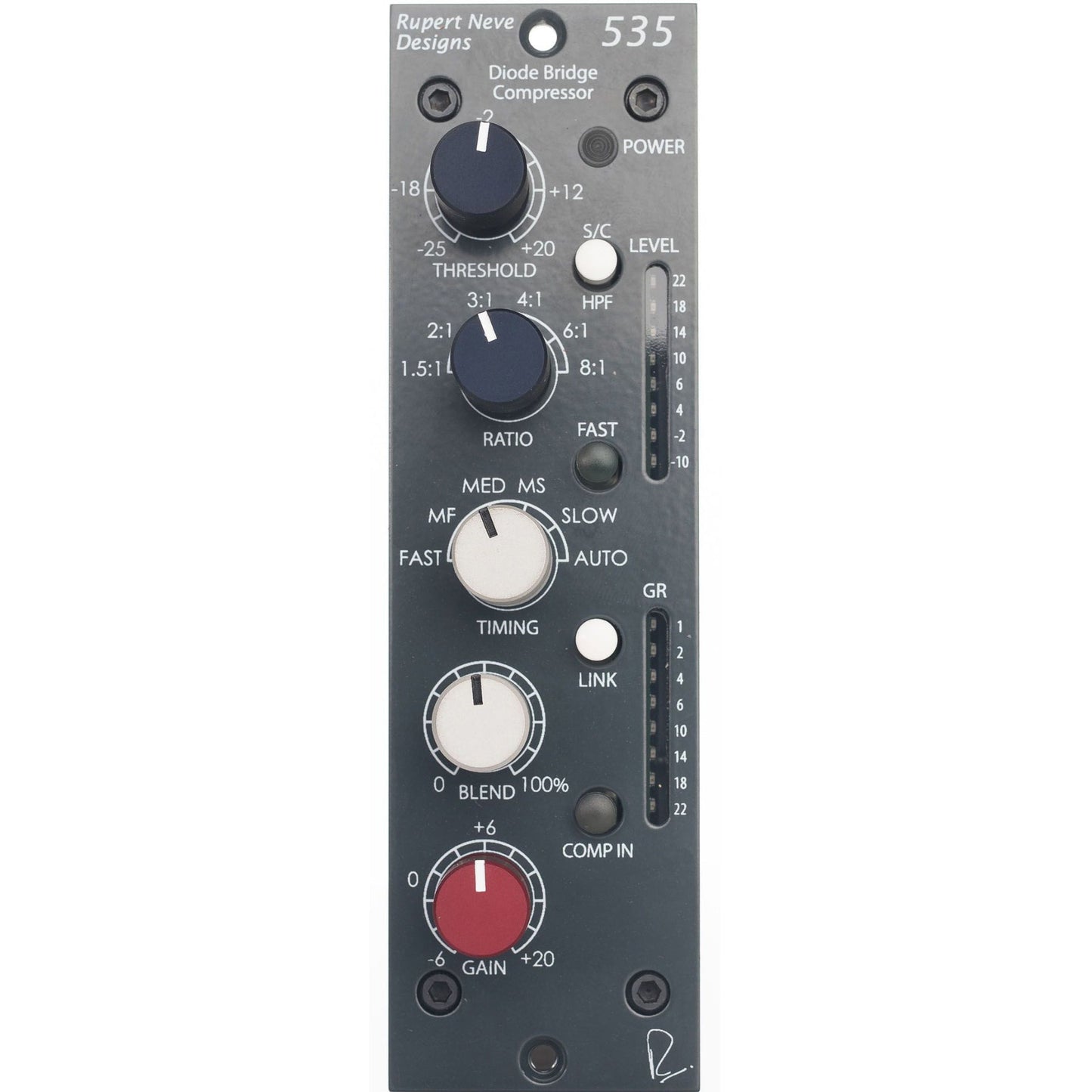 Rupert Neve Designs 535 500-Series Diode Bridge Compressor