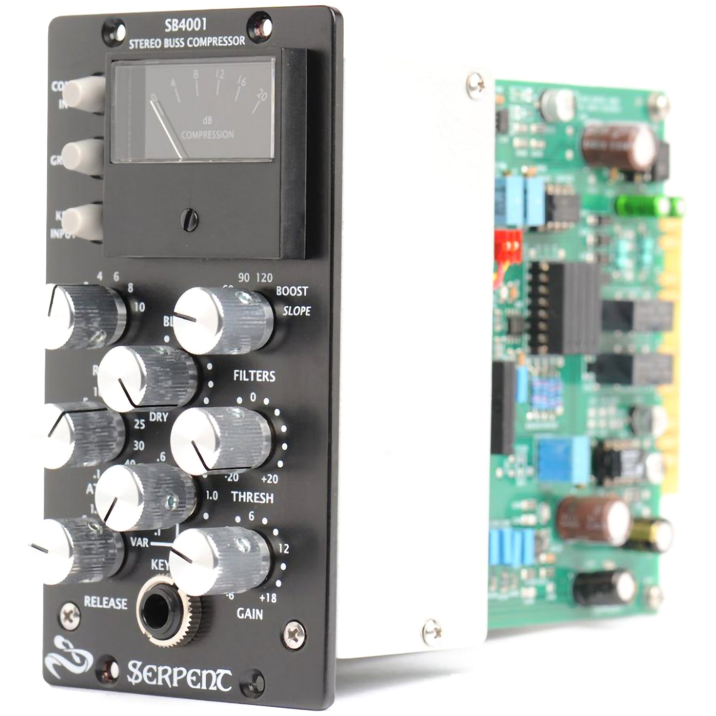 Serpent Audio SB4001 500-Series Stereo Bus Compressor Module