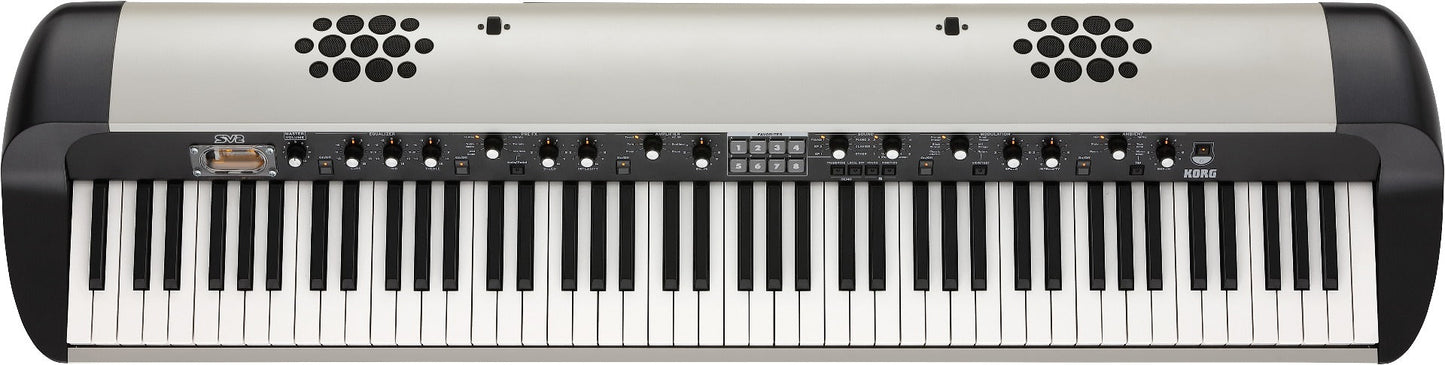 Korg SV-2S 88-Key Vintage Stage Piano with Speaker System - Creme