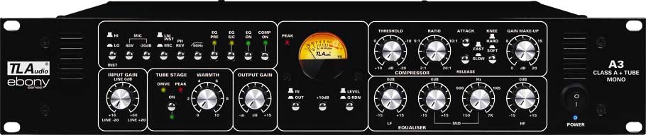 TL Audio A3 Discrete Class A and Tube Mono-Channel Strip