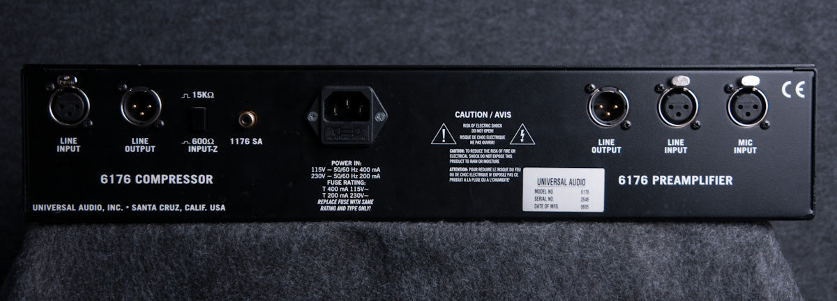 Universal Audio 6176 Vintage-Channel Strip Microphone Preamp / Compressor