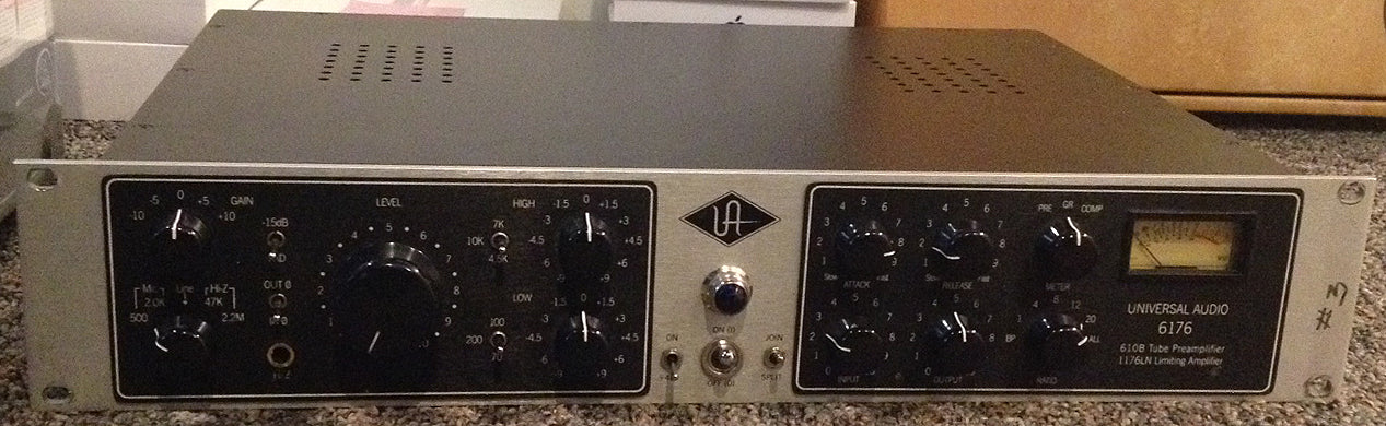Universal Audio 6176 Vintage-Channel Strip Microphone Preamp / Compressor