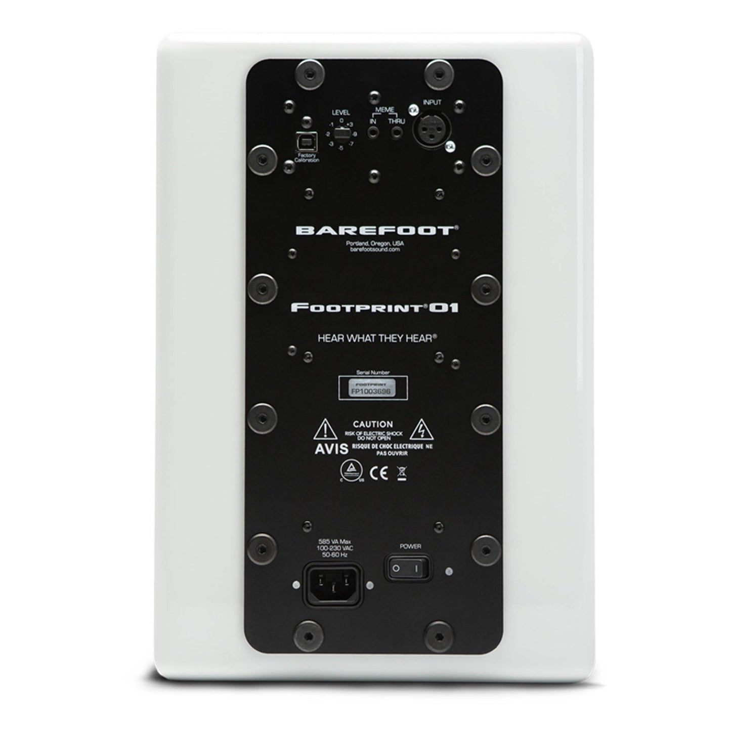 Barefoot Footprint01 3-way Active Near Field Monitor - Pair