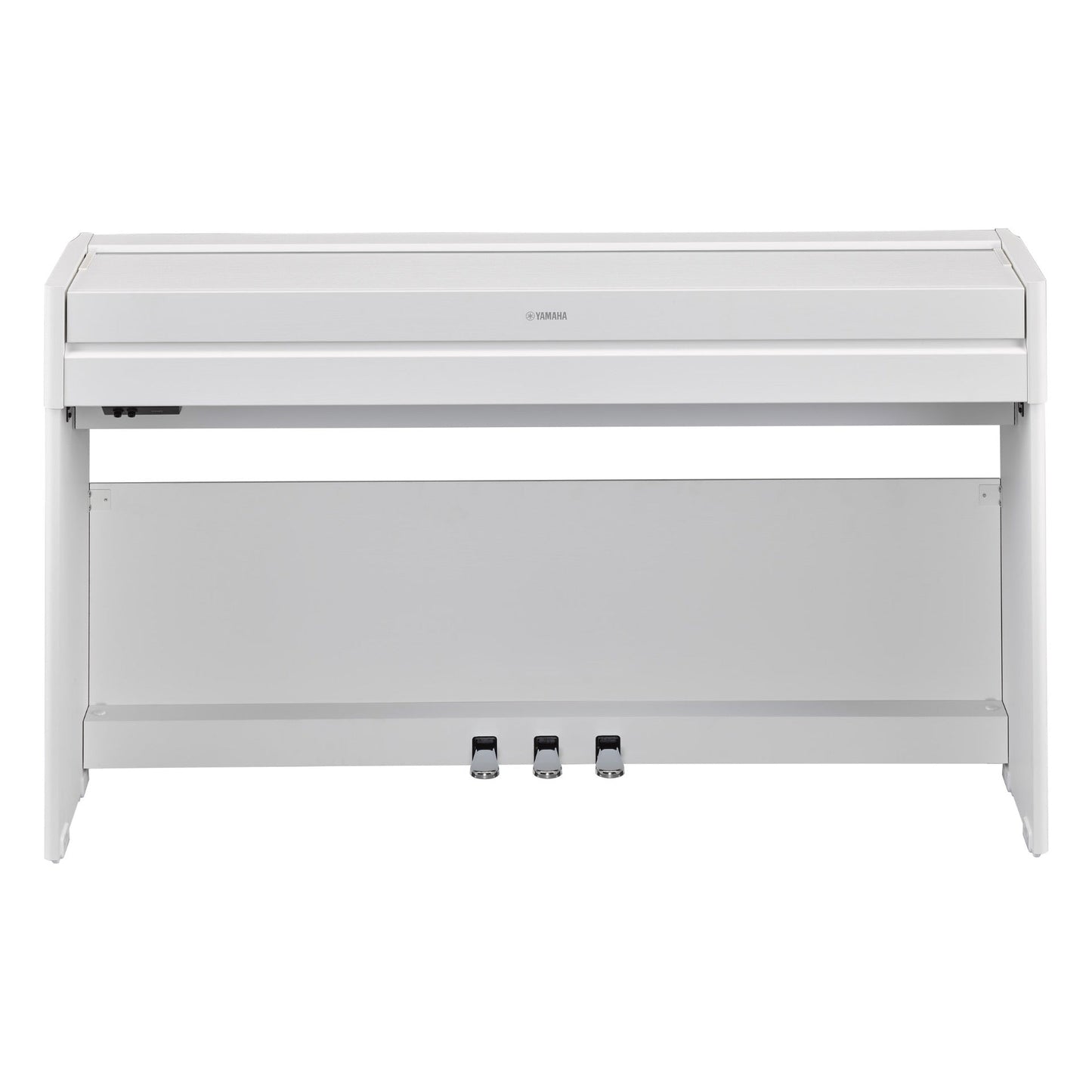 Yamaha YDPS55B 88-Note, Weighted Action Console Digital Piano - White Walnut