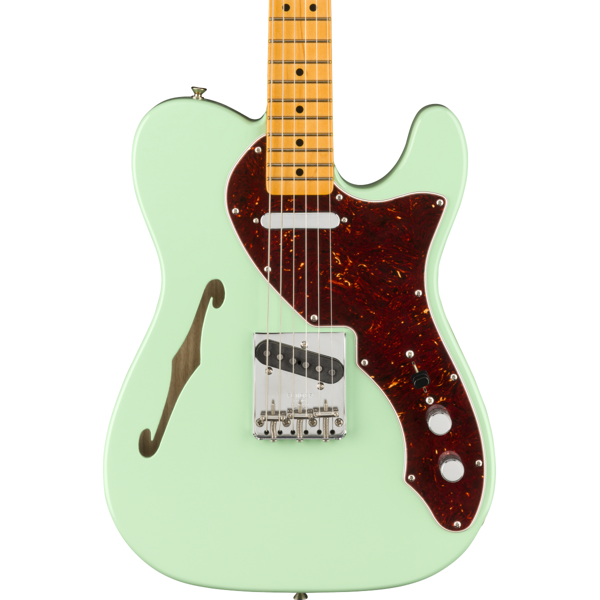 Fender American Original ‘60s Telecaster Thinline Electric Guitar -Seafoam Green