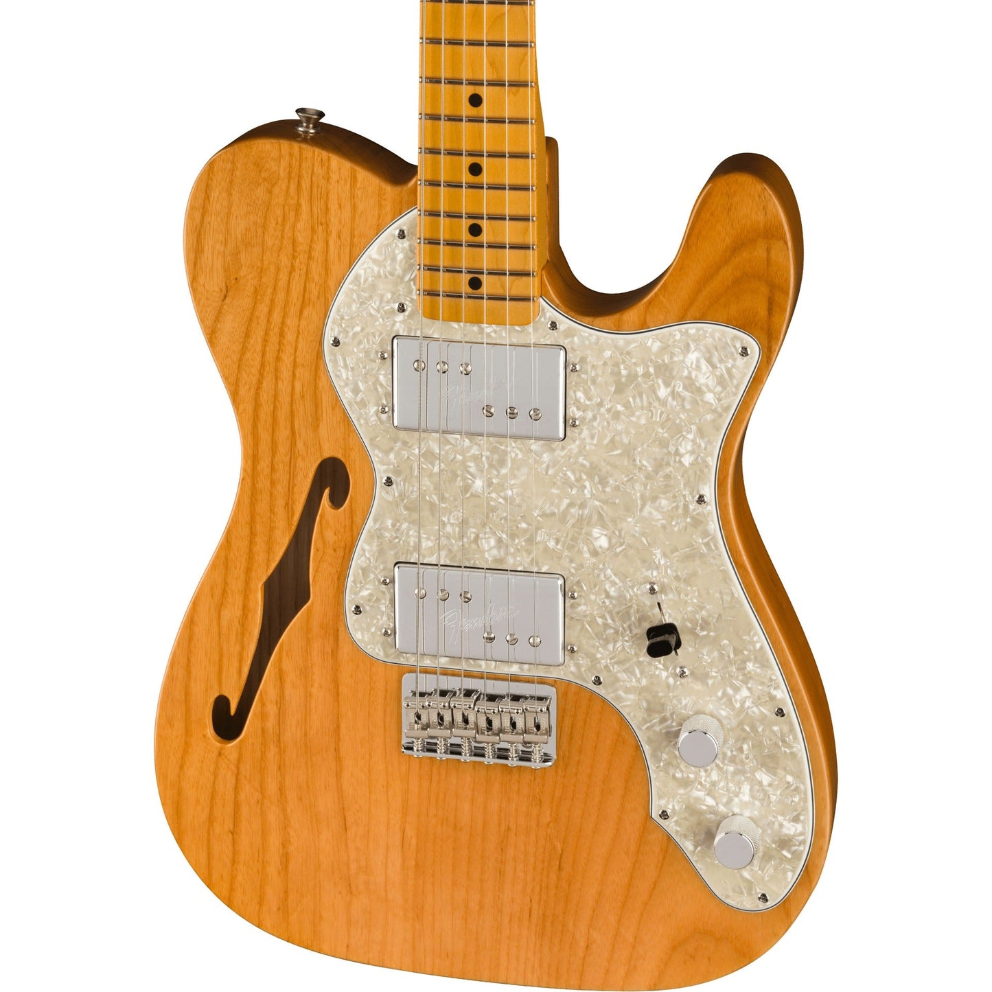 Fender American Vintage II 1972 Telecaster Thinline in Aged Natural