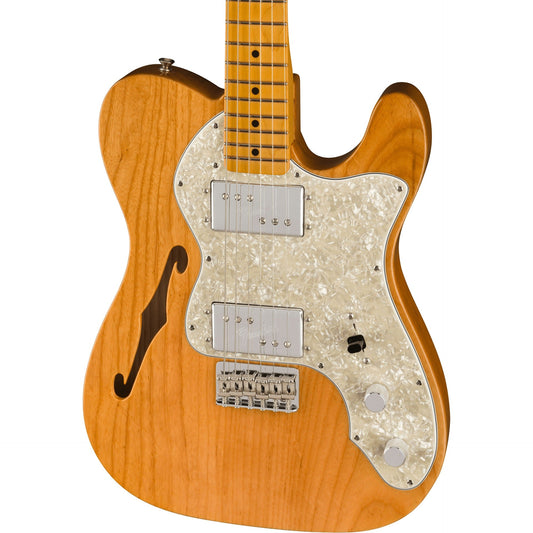 Fender American Vintage II 1972 Telecaster Thinline in Aged Natural