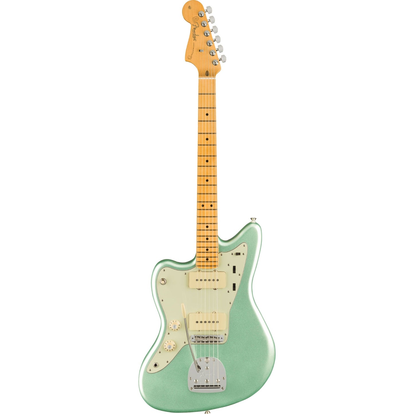 Fender American Professional II Jazzmaster Left-Hand - Mystic Surf Green