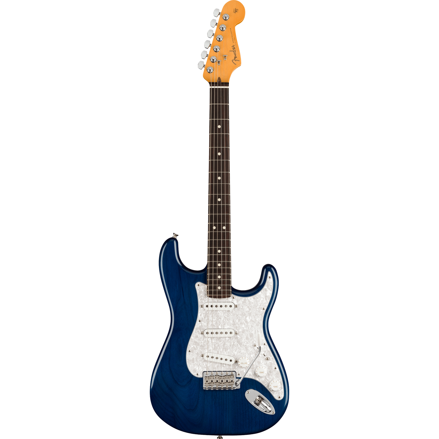 Fender Cory Wong Stratocaster® Electric Guitar, Sapphire Blue Transparent