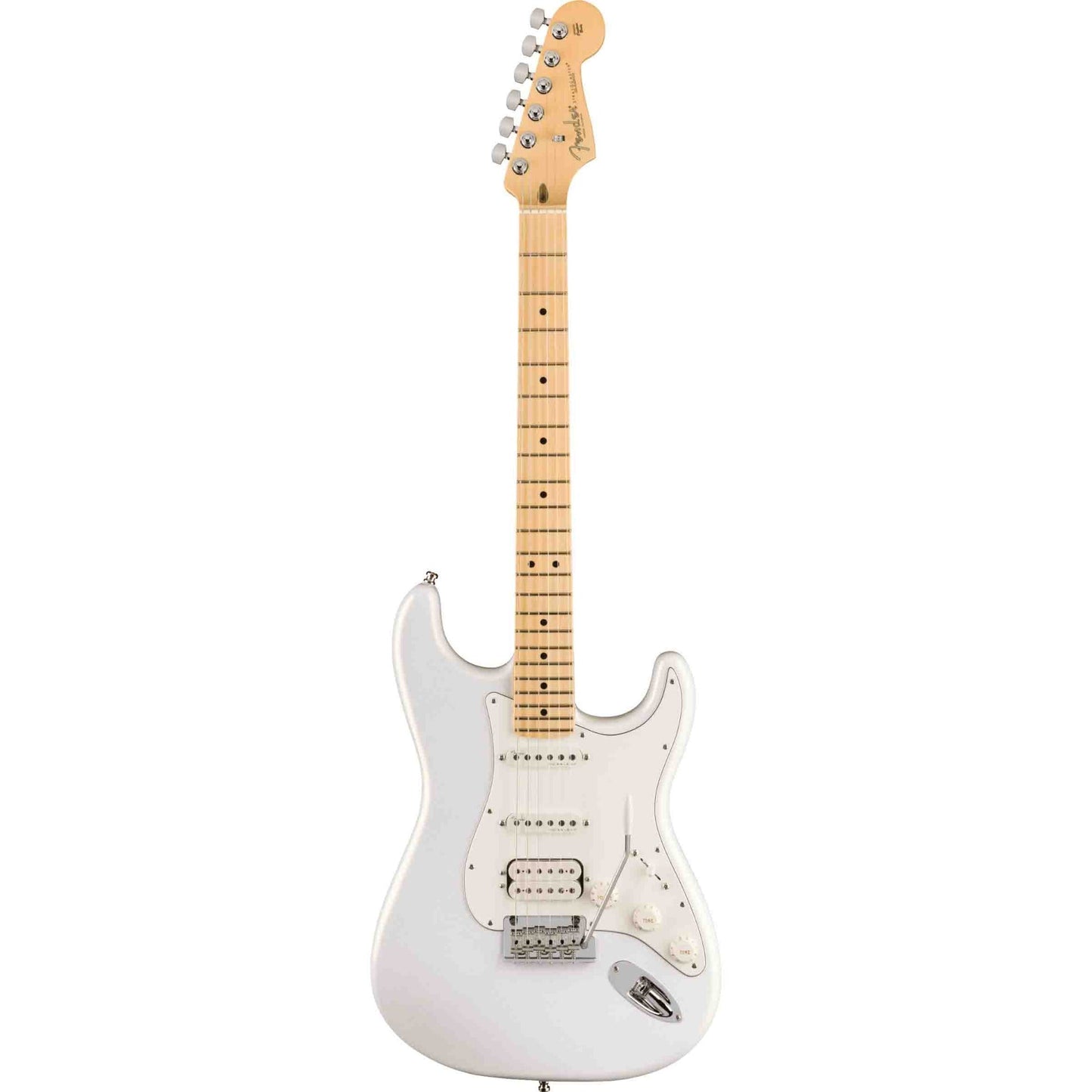 Fender Juanes Stratocaster Electric Guitar - Luna White, Maple Fingerboard