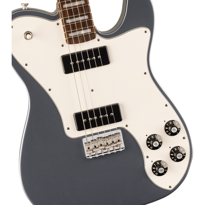 Fender Limited Edition Chris Shiflett Cleaver Telecaster Deluxe - Charcoal Frost Metallic