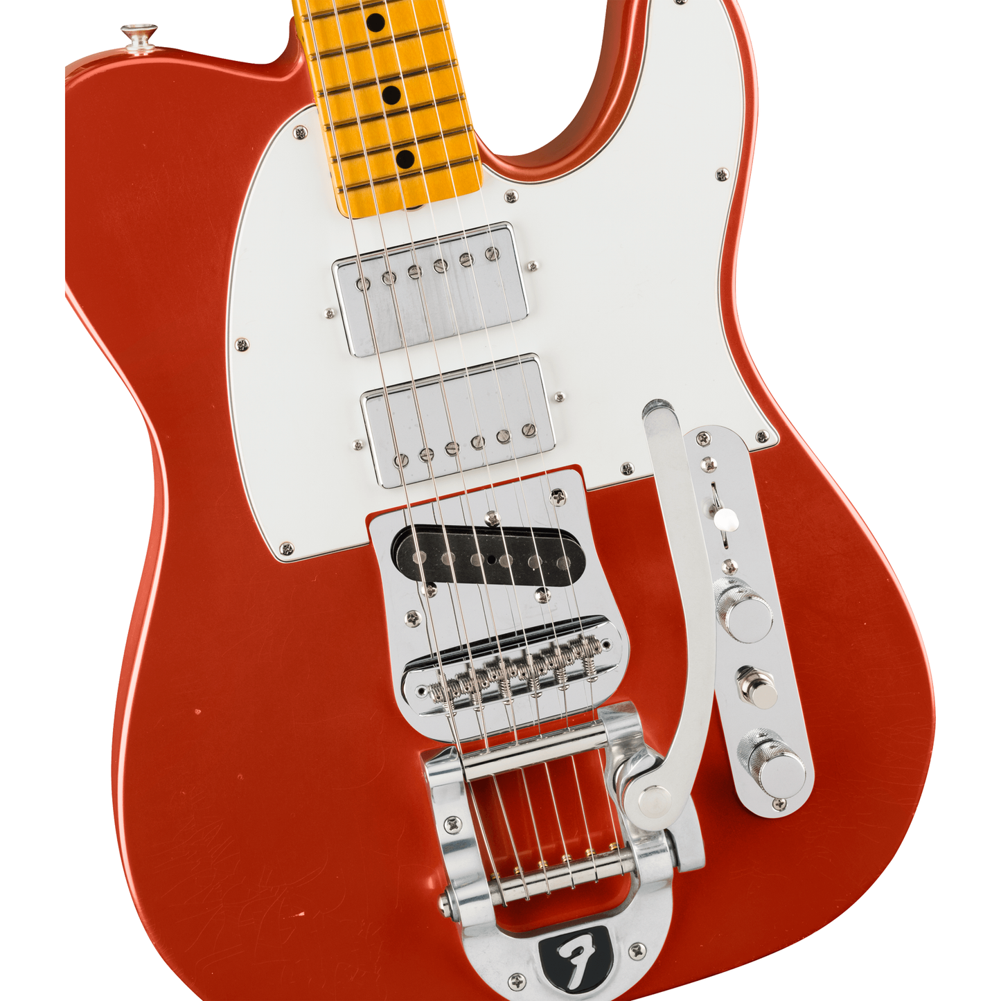 Fender Stories Collection Mike Campbell Red Dog Telecaster - Red Dog Red