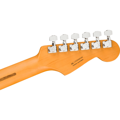 Fender American Ultra Stratocaster® Left-Hand Electric Guitar, Arctic Pearl