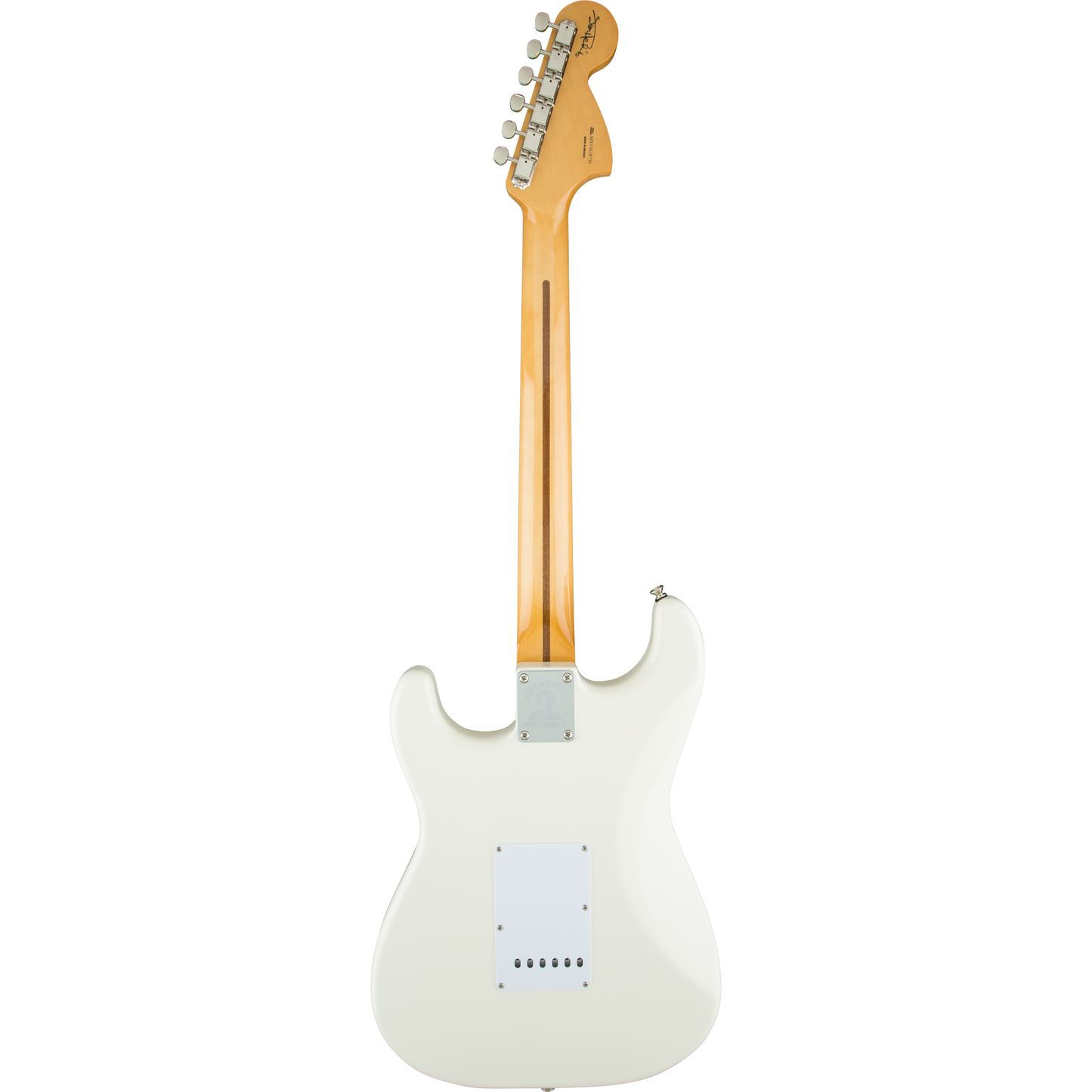Fender Jimi Hendrix Stratocaster Electric Guitar, Olympic White