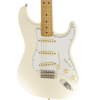 Fender Jimi Hendrix Stratocaster Electric Guitar, Olympic White