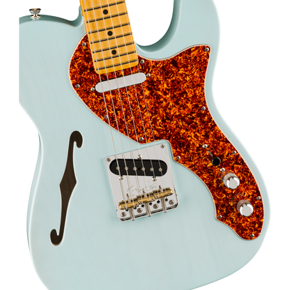 Fender American Professional II Telecaster Thinline - Transparent Daphne Blue