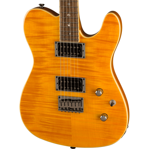 Fender Special Edition Custom Telecaster® FMT HH Electric Guitar - Amber