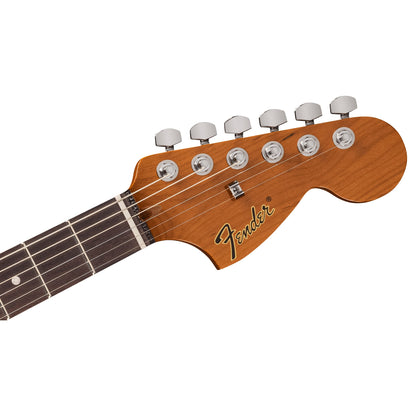 Fender Tom DeLonge Starcaster Semi-Hollow Electric Guitar - Satin Shoreline Gold