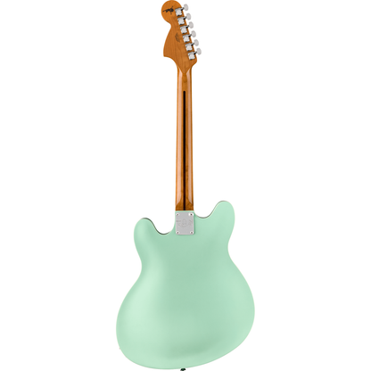 Fender Tom DeLonge Starcaster Semi-Hollow Electric Guitar - Satin Surf Green