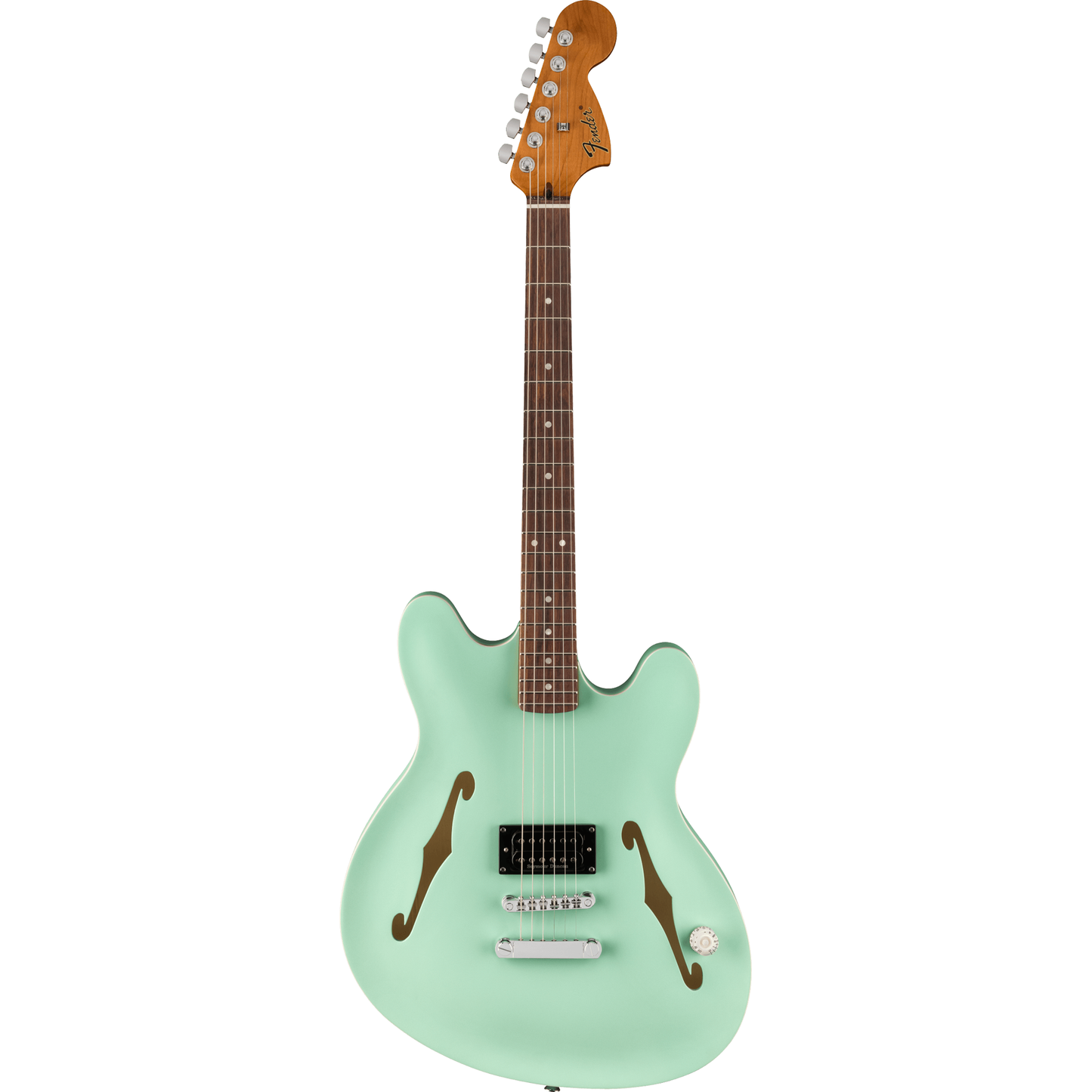 Fender Tom DeLonge Starcaster Semi-Hollow Electric Guitar - Satin Surf Green