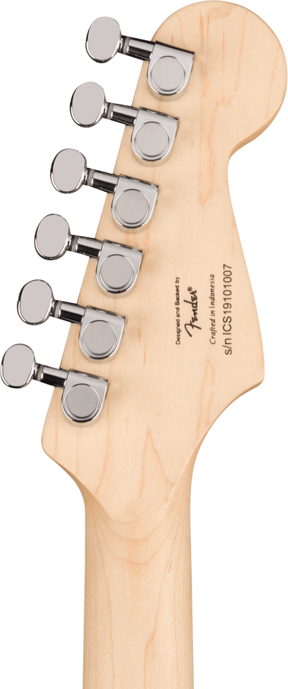 Squier Mini Strat 6 String Solid-Body Electric Guitar, Left - Black